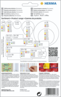 Herma Ø 32mm Öntapadó Címke (480 db / csomag) - Kék