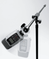 K&M 19695 Univerzális Gömbcsuklós Rögzítőadapter - Fekete