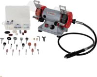 Holzmann DSM75SET_230V Elektromos Mini Kettős köszörűgép Ø 200mm 120 Watt