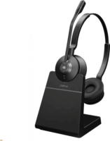 Jabra Engage 55 SE Wireless Call Center Sztereo Félolldali Headset + Töltőállvány - Fekete