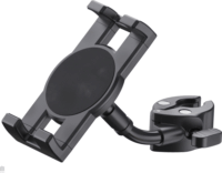 K&M 19764 Univerzális Tablet és Mobiltelefon Fejtámla autós tartó - Fekete