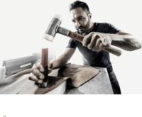 Halder 3366040 Supercraft visszacsapásmentes kalapács (715g)