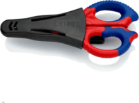 Knipex 9505155SB Kábelvágó Villanyszerelő Olló - Piros/Kék