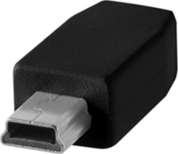 Tether Tools USB-C apa - Mini B 5-Pin apa Adatkábel 4,60m - Fekete