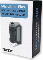 Carson MM-300 MicroBrite Plus 60-120x mini zsebmikroszkóp LED világítással