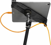 Tether Tools Optima 10G USB‑C Apa - USB‑C adatkábel univerzális tablet tartóval 1,8m - Narancssárga