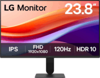 LG 23,8" 24U41YA-B 16:9 FullHD IPS LED Monitor - Fekete