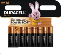 Duracell MN1500 Plus Power Boost AA Ceruzaelem 1,5V (16db/csomag)