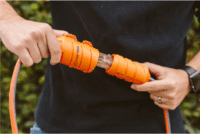 Tether Tools TetherGuard hosszabbító kábelrögzítő zár - Fekete