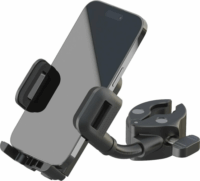 K&M 19761 Mobiltelefon Fejtámla Autós Tartó - Fekete