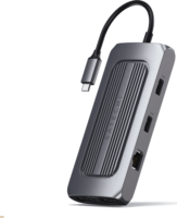 Satechi ST-UCMXAM Multifunkciós USB-C HUB 100W (2x HDMI + 2x USB-A + 1x Audio + 2x USB-C + 1x MicrosSD + 1x Ethernet)
