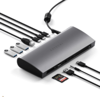 Satechi ST-UCT4DM Thunderbolt 4 USB-C Laptop Dokkoló Állomás 90 Watt