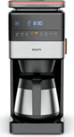 Krups KT 8428 Grind Aroma XL Thermo Filteres Kávéfőző 1000 Watt - Fekete / Ezüst