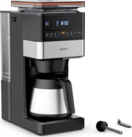 Krups KT 8428 Grind Aroma XL Thermo Filteres Kávéfőző 1000 Watt - Fekete / Ezüst
