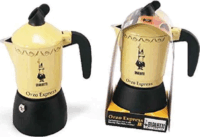 Bialetti ORZO EXPRESS 4 személyes Kotyogós kávéfőző - Fekete / Sárga