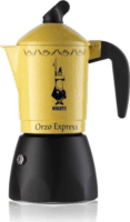 Bialetti ORZO EXPRESS 4 személyes Kotyogós kávéfőző - Fekete / Sárga