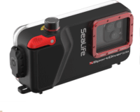 SeaLife SL405 SportDiver Ultra Víz alatti búvár tok Okostelefonhoz - Fekete/Piros