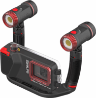 SeaLife SL405 SportDiver Ultra Víz alatti búvár tok Okostelefonhoz - Fekete/Piros