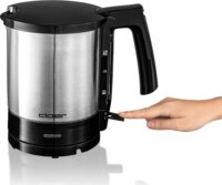 Cloer 4710 Vízforraló 1.7L 2000 Watt - Inox / Fekete