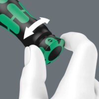 Wera 05075694001 Click-Torque A6 1/4" Nyomatékkulcs (2.5-25 Nm)