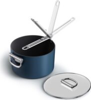 Joseph Joseph 45039 Magasfalú Serpenyö Üveg fedéllel 23cm - Kék