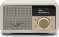 Roberts Radio Revival Petite 2 Bluetooth hordozható FM / DAB+ Zsebrádió - Krém