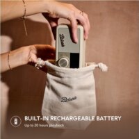 Roberts Radio Revival Petite 2 Bluetooth hordozható FM / DAB+ Zsebrádió - Krém