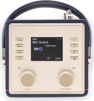 Roberts Radio Revival Mini 2 Bluetooth hordozható FM / DAB+ Zsebrádió - Éjkék
