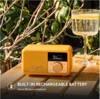 Roberts Radio Revival Petite 2 Bluetooth hordozható FM / DAB+ Zsebrádió - Naprárga