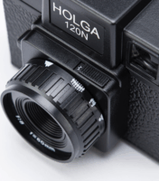Holga 120N Analóg Panoráma Fényképezőgép - Fekete