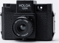 Holga 120N Analóg Panoráma Fényképezőgép - Fekete