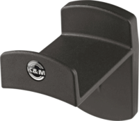 K&M 16312 Headset Fali Tartó - Fekete
