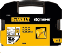 DeWalt DT90350-QZ Lyukfűrész készlet 16-64mm (13db/csomag)