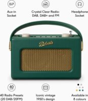 Roberts Radio Revival Uno Hordozható DAB+ FM Asztali Rádió - Sötétzöld