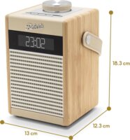 Roberts Radio Rambler Midi Hordozható DAB+ FM Asztali Rádió - Pasztellkrém