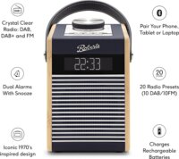 Roberts Radio Rambler Midi Hordozható DAB+ FM Asztali Rádió - Tengerészkék