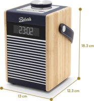 Roberts Radio Rambler Midi Hordozható DAB+ FM Asztali Rádió - Tengerészkék