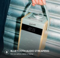 Roberts Radio Rambler Midi Hordozható DAB+ FM Asztali Rádió - Pasztellkék