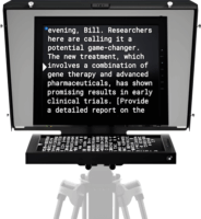 Ikan PT4700 Professzionális 17" Magas fényű Teleprompter Súgógép