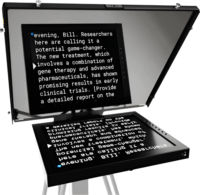 Ikan PT4700 Professzionális 17" Magas fényű Teleprompter Súgógép