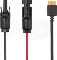 EcoFlow LMC4-XT60I-2.5M Napelem kábel 2,5m - Fekete/Piros