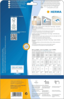 Herma 25,4 x 10 mm Etikett Címke Tintasugaras, Fénymásoló és Lézernyomtatóhoz (4725 címke / csomag)