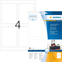 Herma 90 x 120 mm Etikett Címke Tintasugaras Nyomtatóhoz (40 címke / csomag)