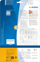 Herma 20 x 80mm Etikett Címke Fénymásoló és Lézernyomtatóhoz (200 címke / csomag)