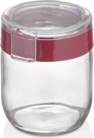 Iris HN-1384 Amor Üveg Fűszertartó 425ml - Kék / Zöld / Szilva / Szürke (1db)