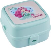 IRIS G-400 Porky Műanyag Gyerek ételes doboz kanállal és villával 2L - Vegyes színek