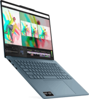 Lenovo Yoga Pro 7 14AKP10 Laptop Zöldeskék (14,5" / AMD Ryzen AI 7-350 / 32GB / 1TB SSD / Win 11 Home)