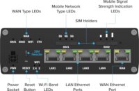 Teltonika RUTC50 Wireless 5G LTE WiFi6 Ipari Modem Router