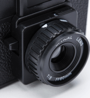 Holga 120N Filmes Analóg Fényképezőgép - Fekete