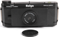 Holga 120N Széles Filmes Analóg Fényképezőgép - Fekete